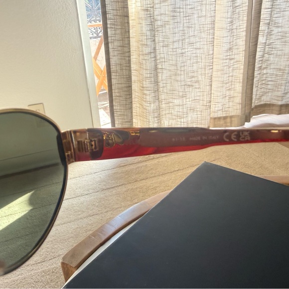 Celine Triomphe Gold Metal Sunglasses - Picture 5 of 6